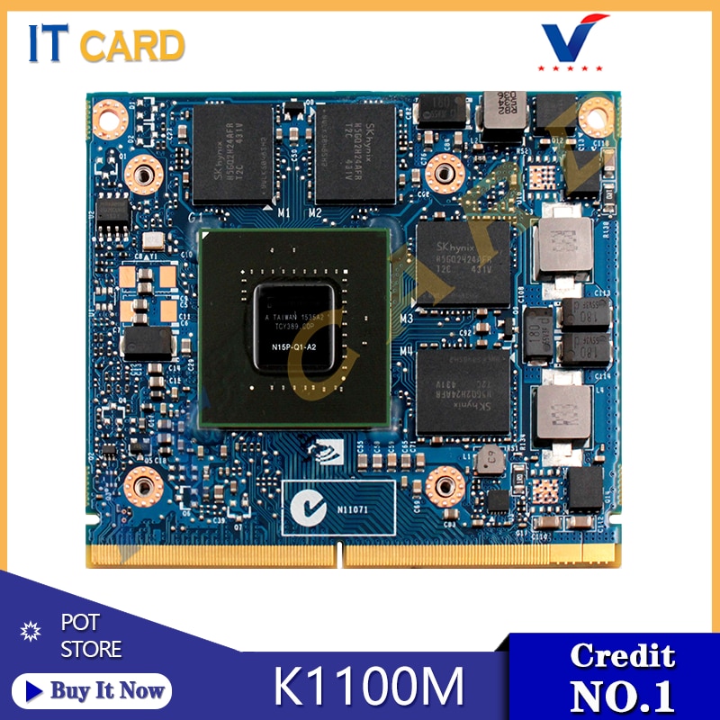 Quadro K1100M K1100 2GB  ׷ ī N15P-Q1-A2 iMac A1311 A1312 2009 2010 2011 